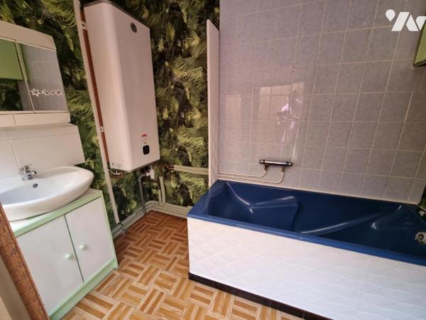 Maison de ville, 2 chambres, jardin, garage