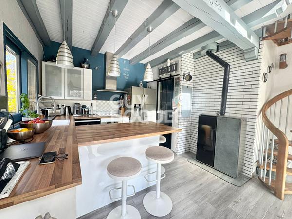 Maison d'architecte 4 pièces -100 m² - BALLANCOURT SUR ESSONNE