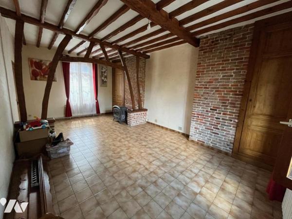 BERNAVILLE - EXCLUSIVITE - MAISON EN BRIQUES - 3 CHAMBRES - BUREAU - JARDIN 1000 m²