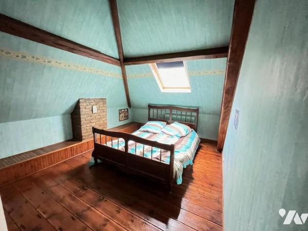 BERNAVILLE - EXCLUSIVITE - MAISON EN BRIQUES - 3 CHAMBRES - BUREAU - JARDIN 1000 m²