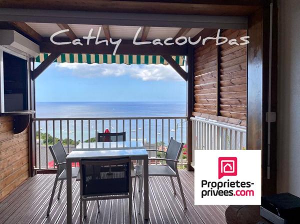 Superbe Appartement T3 Duplex ,vue mer exceptionnelle et piscine- Bouillante