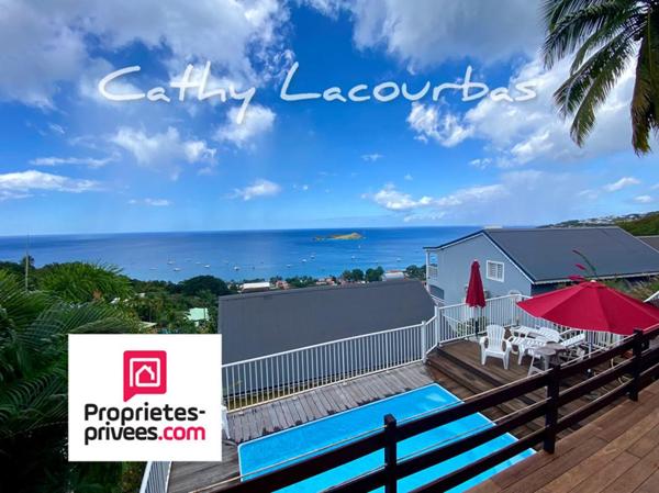 Superbe Appartement T3 Duplex ,vue mer exceptionnelle et piscine- Bouillante