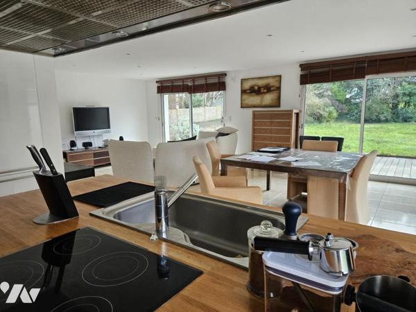 Maison contemporaine proche plage