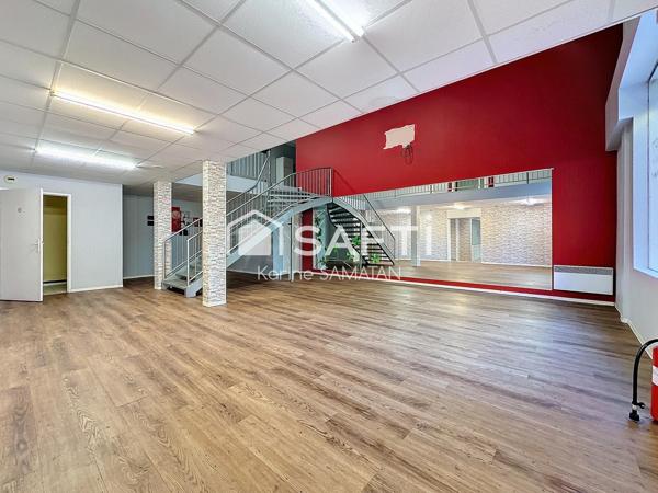 Local commercial rénové de 216 m2 au coeur de Montastruc-La-Conseillère