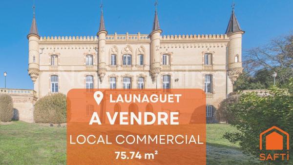 LAUNAGUET - Local Commercial de 75.74m²