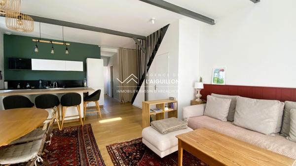Arcachon centre - Appartement T3 duplex rénové