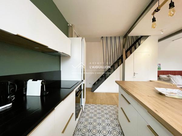 Arcachon centre - Appartement T3 duplex rénové