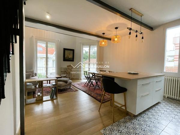 Arcachon centre - Appartement T3 duplex rénové