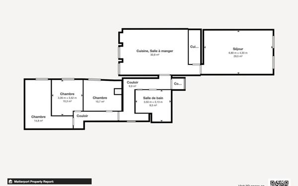 Appartement à vendre    4 pièces • 124 m2 Arras