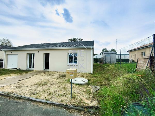 86530 NAINTRE Maison Neuve 104m²- 3 chambres- Jardin et Garage