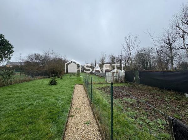 Maison 70m2 - 2 chambres - vaste terrain