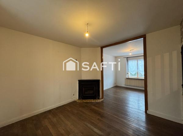 Maison 70m2 - 2 chambres - vaste terrain