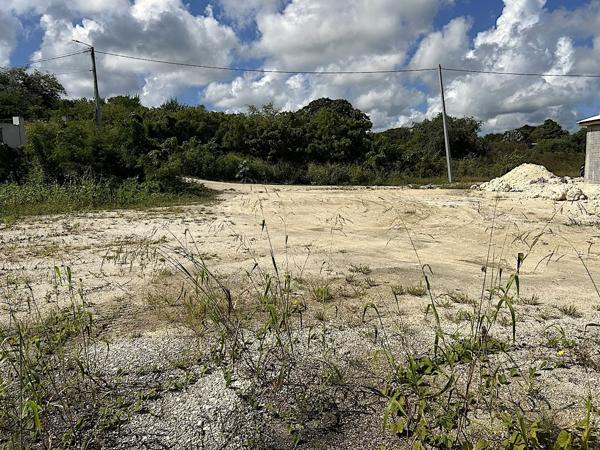 Saint-François (97118) Parcelle plate et très bien proportionnée.