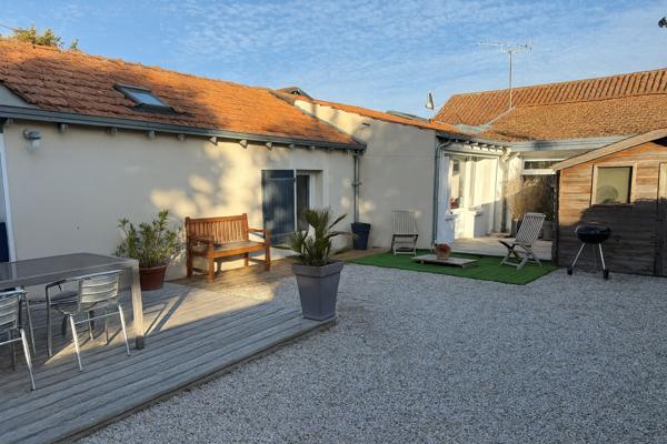 Maison de plain-pied, proche centre, 4 pièces