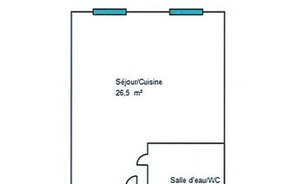 Appartement à louer    1 pièce • 30 m2 Mende