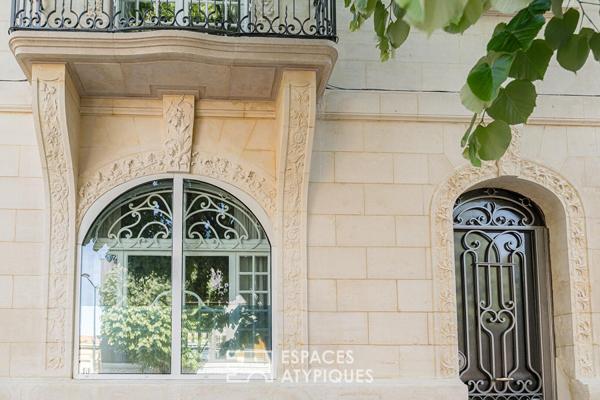 Maison bourgeoise de caractère au jardin ensoleillé