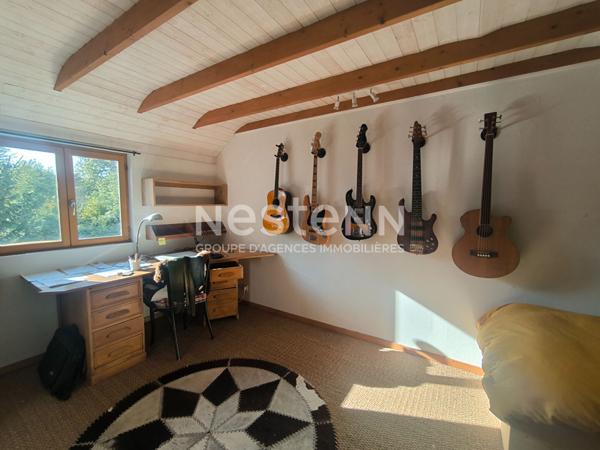 Charmante maison à vendre à Lizio - 3 chambres - Vie de plain pied - Panneaux solaires !