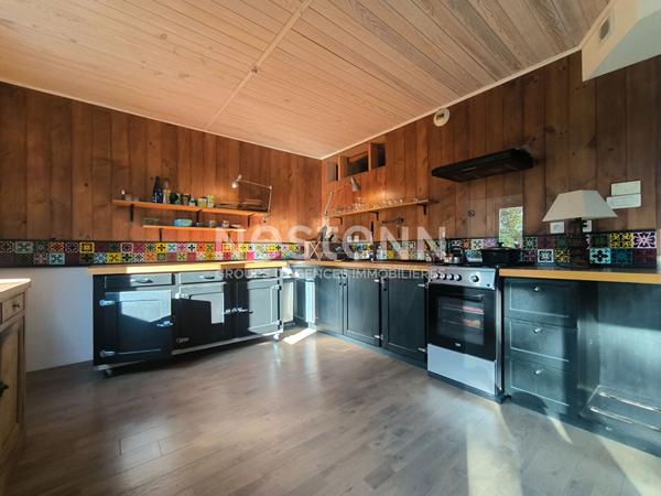 Charmante maison à vendre à Lizio - 3 chambres - Vie de plain pied - Panneaux solaires !