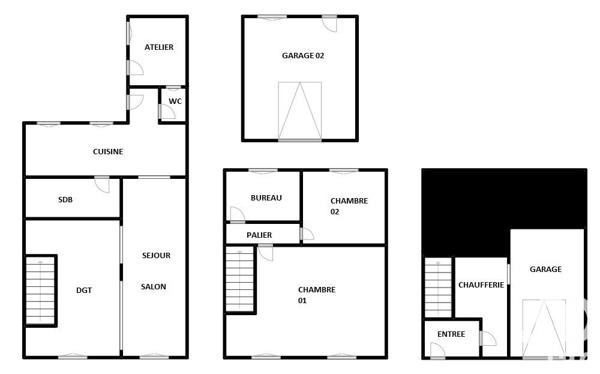 Maison 4 pièces de 97 m² à Trith-Saint-Léger (59125)