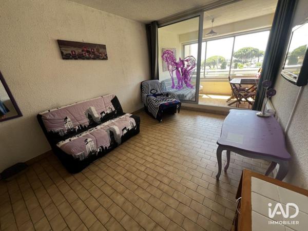Studio à vendre 20 m² Le Grau-du-Roi