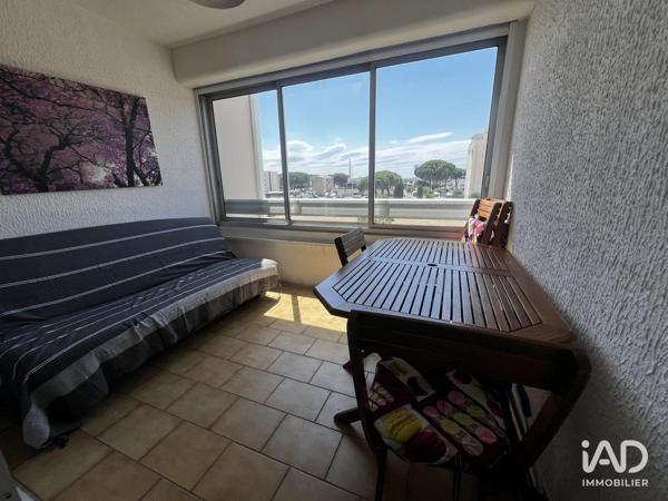 Studio à vendre 20 m² Le Grau-du-Roi