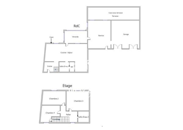 Maison
         4 pièces
        - 110 m² Exclusivité 259 000 € *