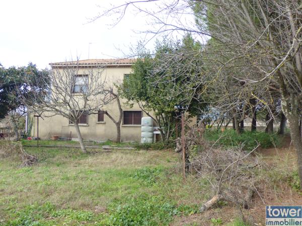 Maison avec fort potentiel sur terrain de 4 000 m² à Pézenas – Pinède, calme et proximité centre