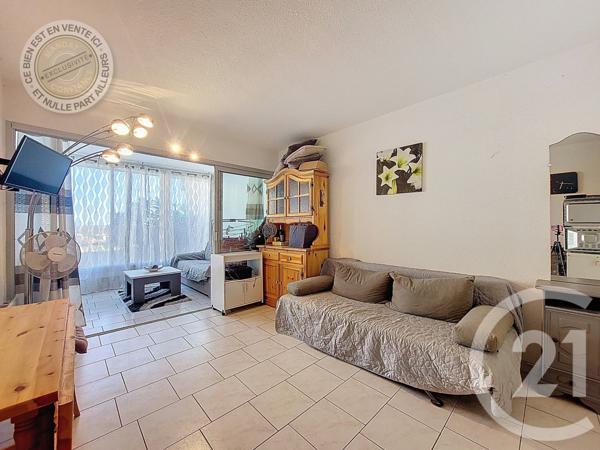 Appartement Studio à vendre  1 pièce - 25 m2 LE BARCARES - 66
