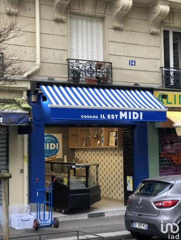 Droit au bail à vendre 22 m² Paris 20