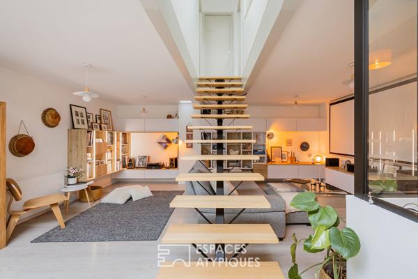 Duplex contemporain en coeur de ville