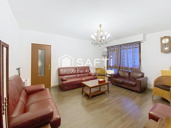 Appartement de 91 m²  : 5 pièce(s) / 3 chambres