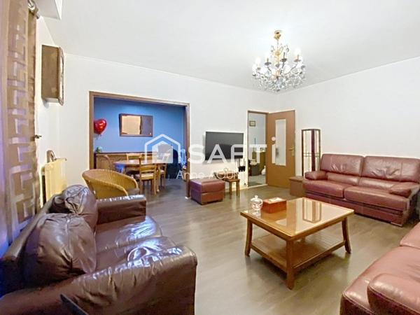 Appartement de 91 m²  : 5 pièce(s) / 3 chambres