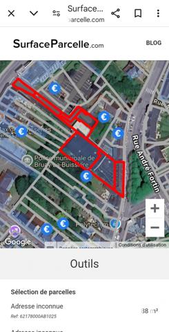 Parking à vendre 995 m² Bruay-la-Buissière