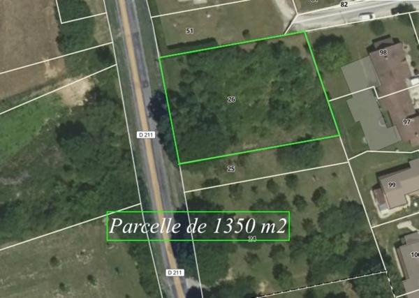 Terrain à vendre de 1 350,00 m² SAINT BENOIST SUR VANNE (10)