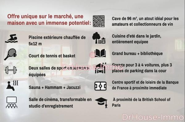 Maison à vendre 12 pièces de 600 m²