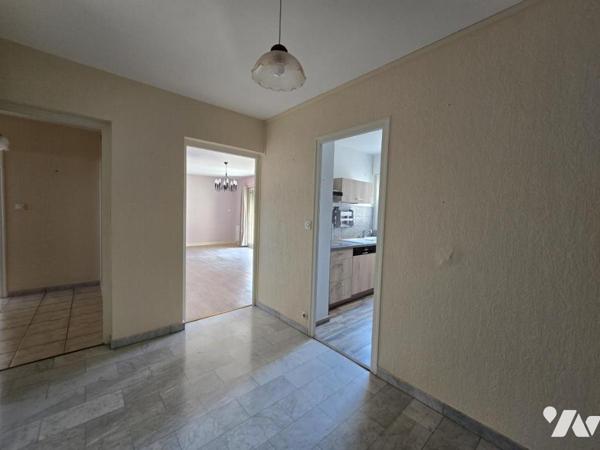 Appartement T3 avec balcon, garage et vue dégagée