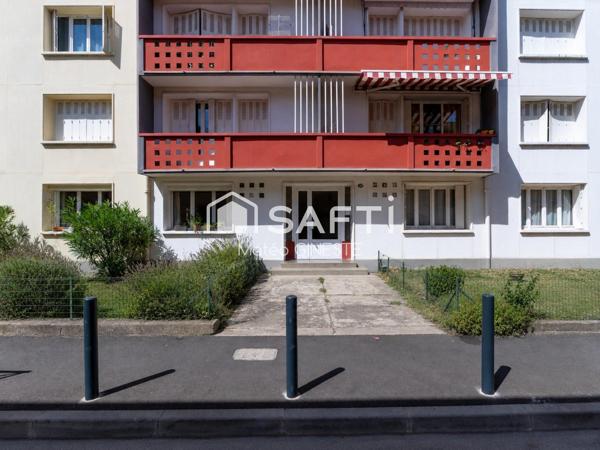 T3 traversant au calme, proche du centre-ville