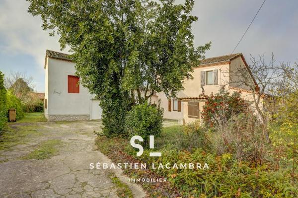 Puygouzon (81990) Maison familiale avec dépendances et terrain arboré – Puygouzon, aux portes d’Albi