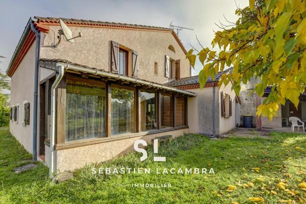 Puygouzon (81990) Maison familiale avec dépendances et terrain arboré – Puygouzon, aux portes d’Albi