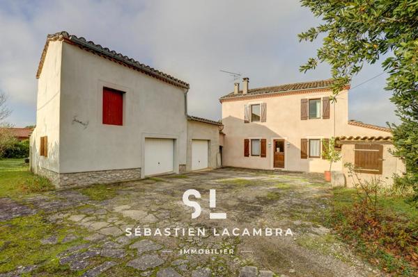 Puygouzon (81990) Maison familiale avec dépendances et terrain arboré – Puygouzon, aux portes d’Albi