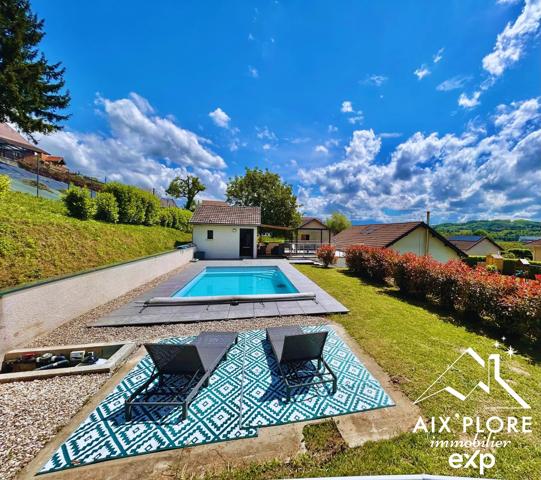 MAISON T5 TRAVERSANTE – 120 m² HABITABLES – PARCELLE 1650 m² AVEC PISCINE  et dépendance