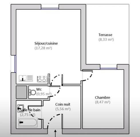 Appartement à vendre 2 pièces SAINT RAPHAEL (83), 2 piscines, golf, gardien, snack, aire de jeux pour enfants !!