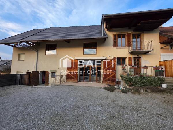 Propriété spacieuse avec gîte, proche d’Aix-les-Bains.