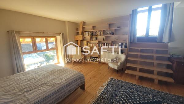 Propriété spacieuse avec gîte, proche d’Aix-les-Bains.