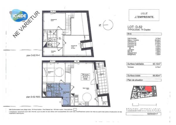 Appartement à louer à Lille (59000)