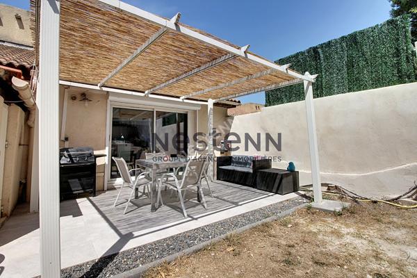 Maison 3 pièces rénovée avec jardin et garage, secteur Sud de Vitrolles
