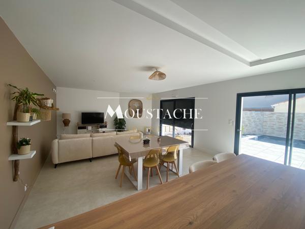 MAISON/ VILLA CONTEMPORAINE AVEC PISCINE - CENTRE-VILLE DE VAUX SUR MER -
