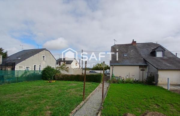 Maison avec 2 chambres. Possibilité de chambre au rez de chaussée