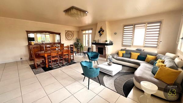 Maison de 167 m2 à Romagnat avec 5 chambres sur 504 m2 de terrain