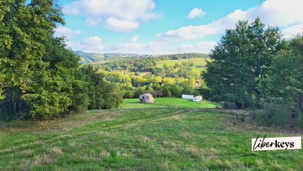 Rare à la vente – Parc clos de 8 hectares avec bâti cadastré, eau et électricité – Idéal élevage ou loisirs
